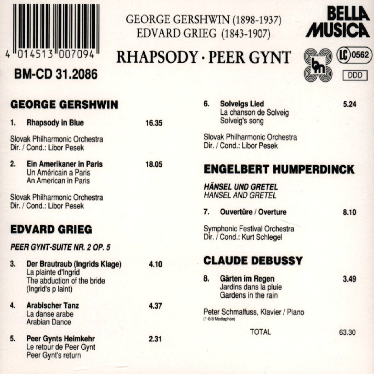 Rhapsody in Blue / Peer Gynt