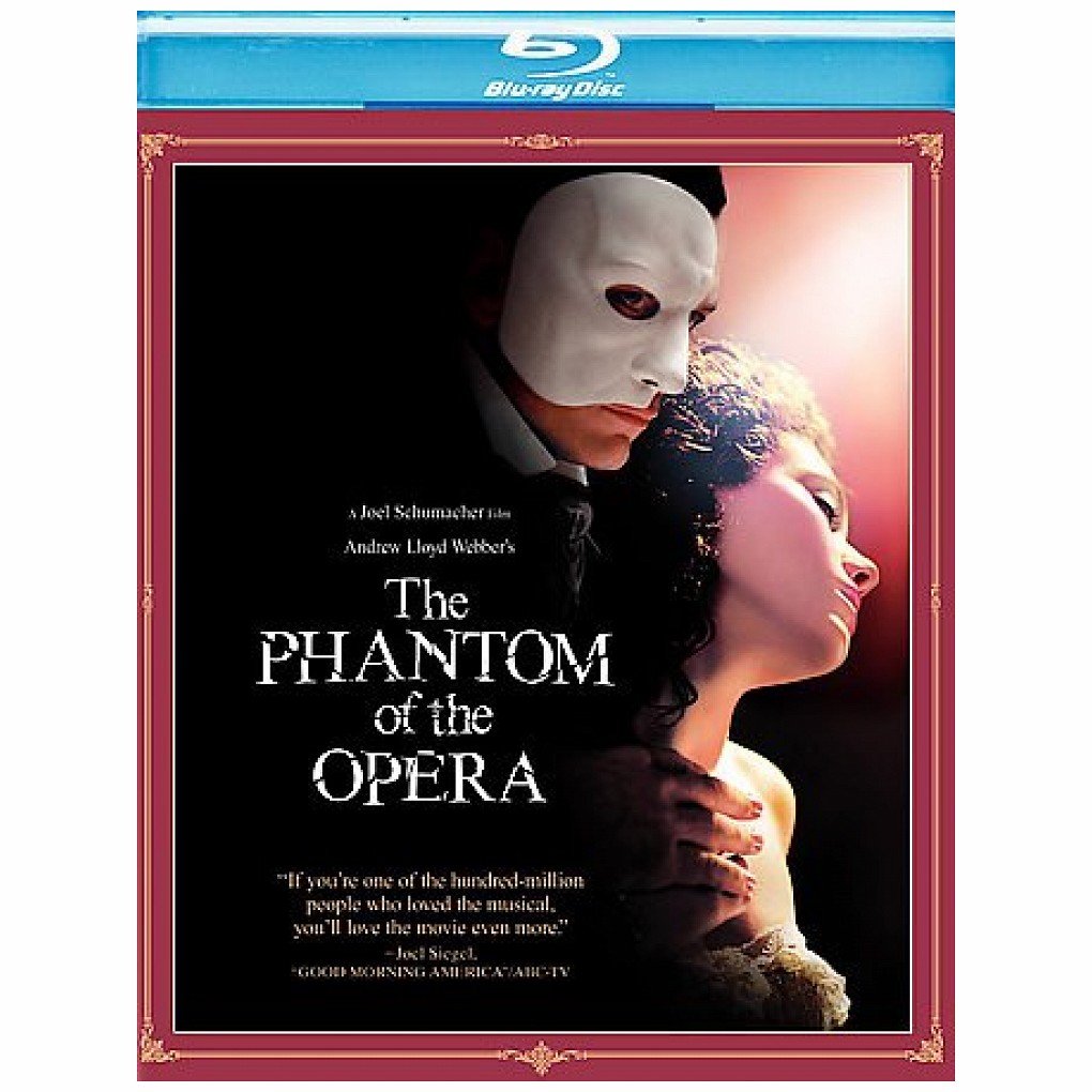PHANTOM OF THE OPERA (BR-DVD/WS-2.4/5.1/ENG SDH-ENG-FREN-SPAN-SUB