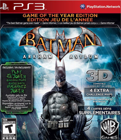 Batman: Arkham Asylum Goty