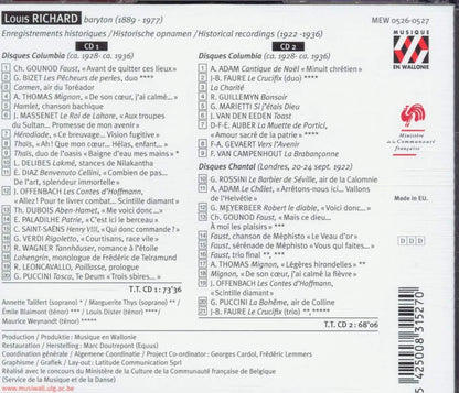 Arias and Songs (Richard)