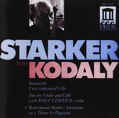 Sonatas for Unaccompanied Cello, Duo (Starker)
