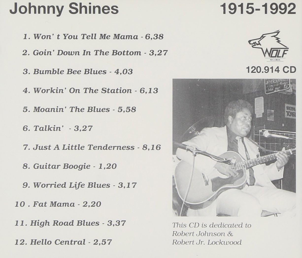 Johnny Shines 1915-1992