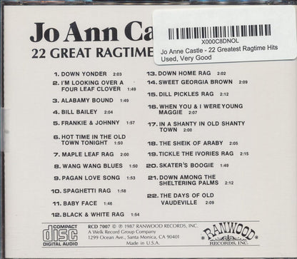 22 of the Greatest Ragtime Hit