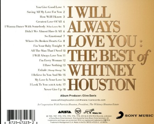 I Will Always Love You: The Best Of Whitney Houston