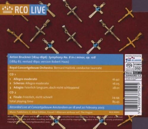 Symphony No. 8 (Haitink, Royal Concertgebouw Orchestra)