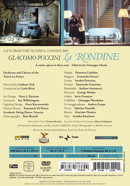 Puccini: La Rondine