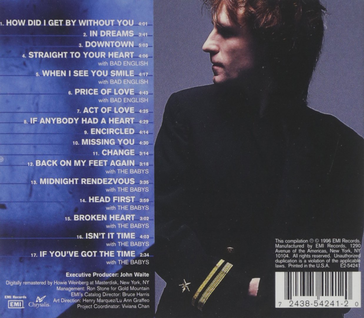 The Complete John Waite, Vol. 1: Falling Backwards