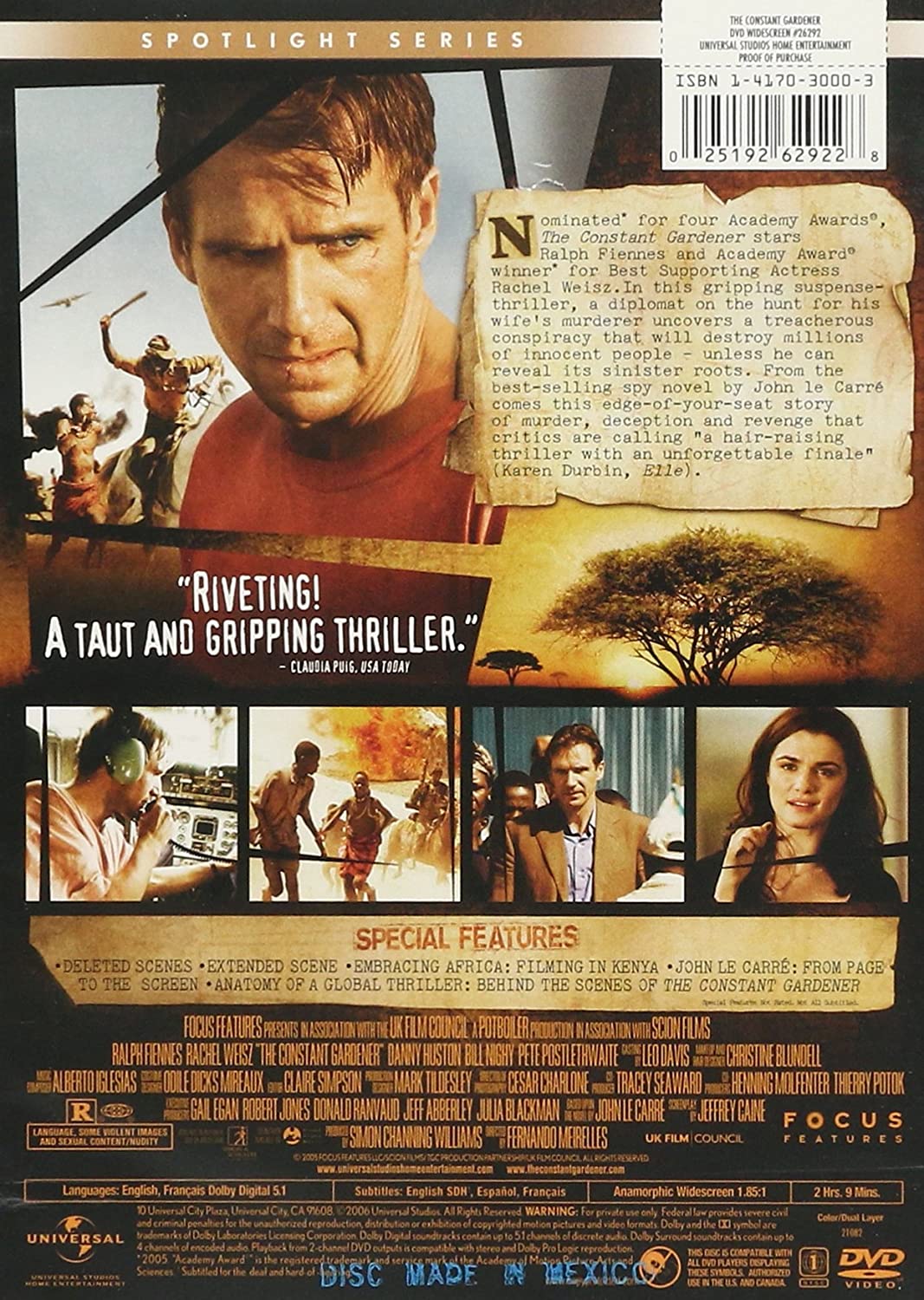 The Constant Gardener (Widescreen Edition