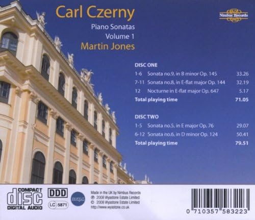 Piano Sonatas Vol. 1 (Jones)