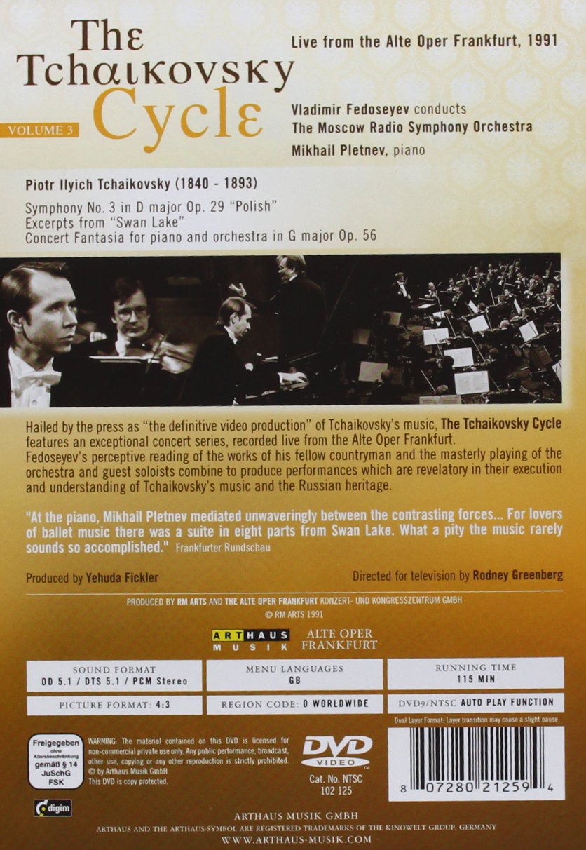 The Tchaikovsky Cycle Volume 3