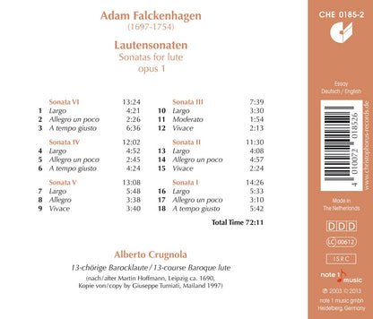 Falckenhagen: Lautensonaten Op.1