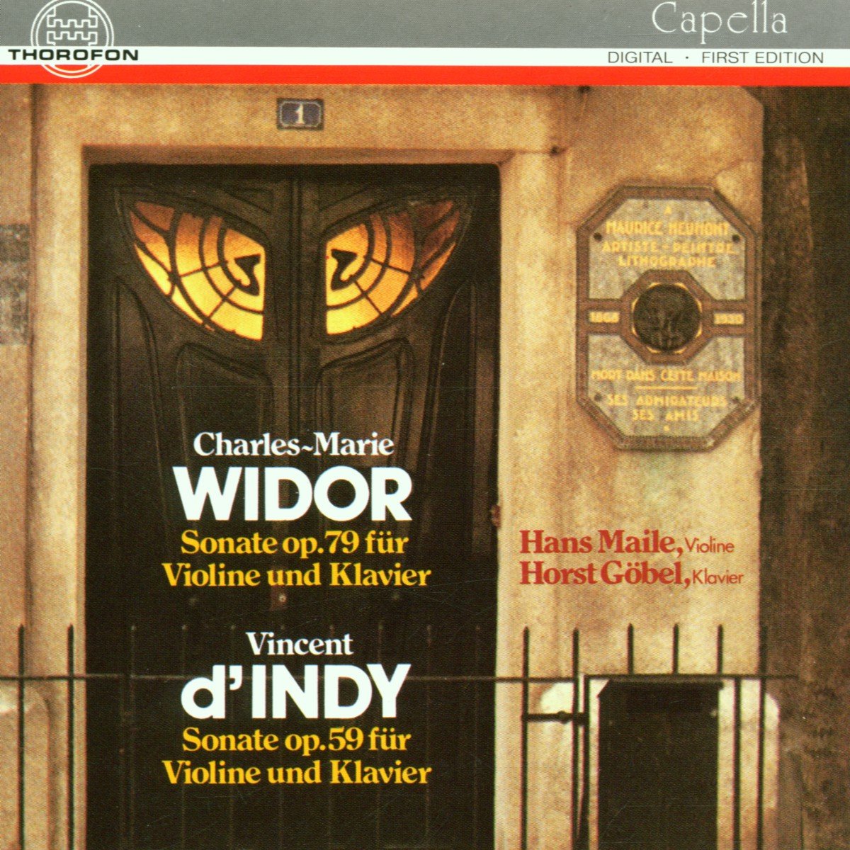 Widor / d'Indy: Violin Sonatas