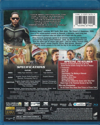 Hancock (Unrated Special Edition)