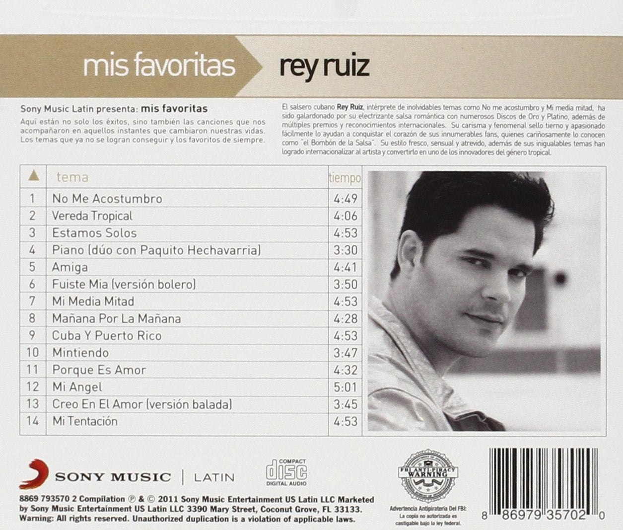 Rey Ruiz-Mis Favoritas