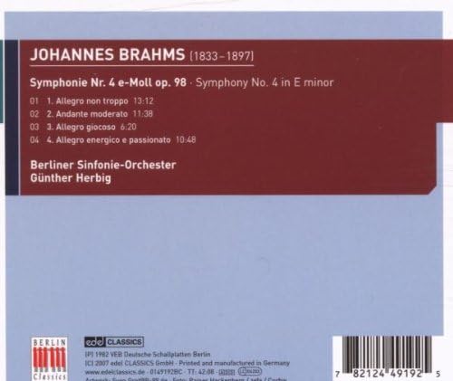 Sinfonie No. 4 (Herbig)