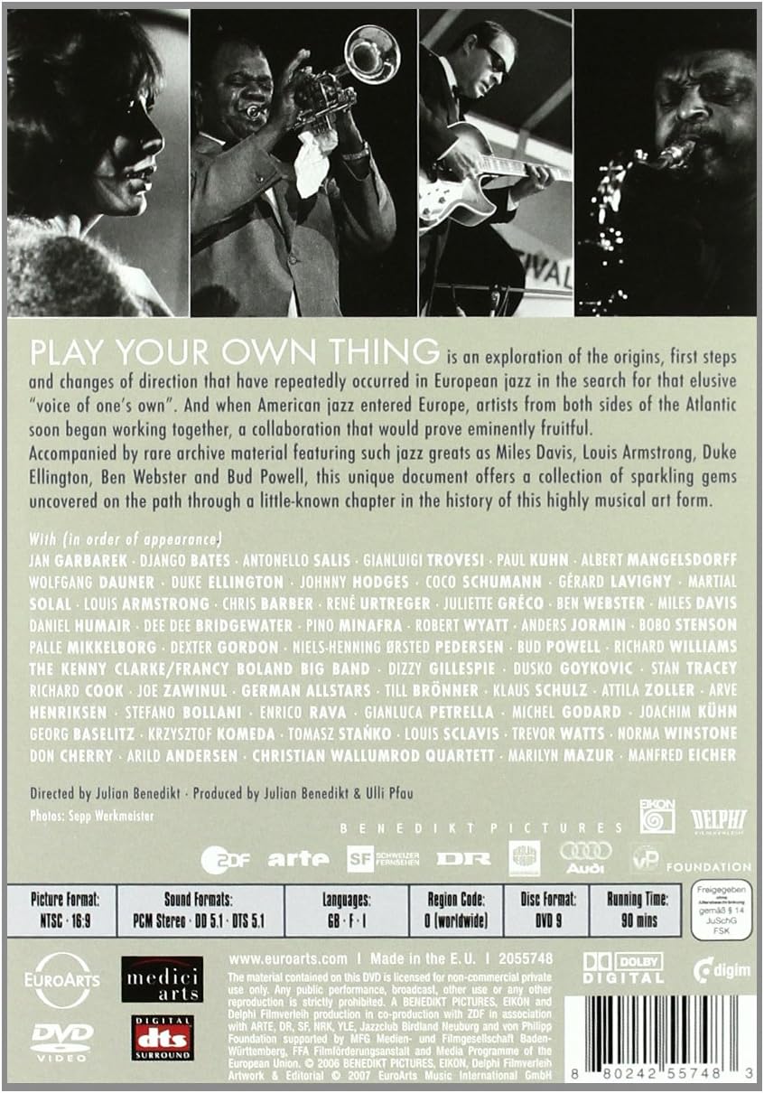 Play Your Own Thing: Story Of Jazz In Europe
