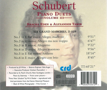 Schubert: Piano Duets - Volume 3
