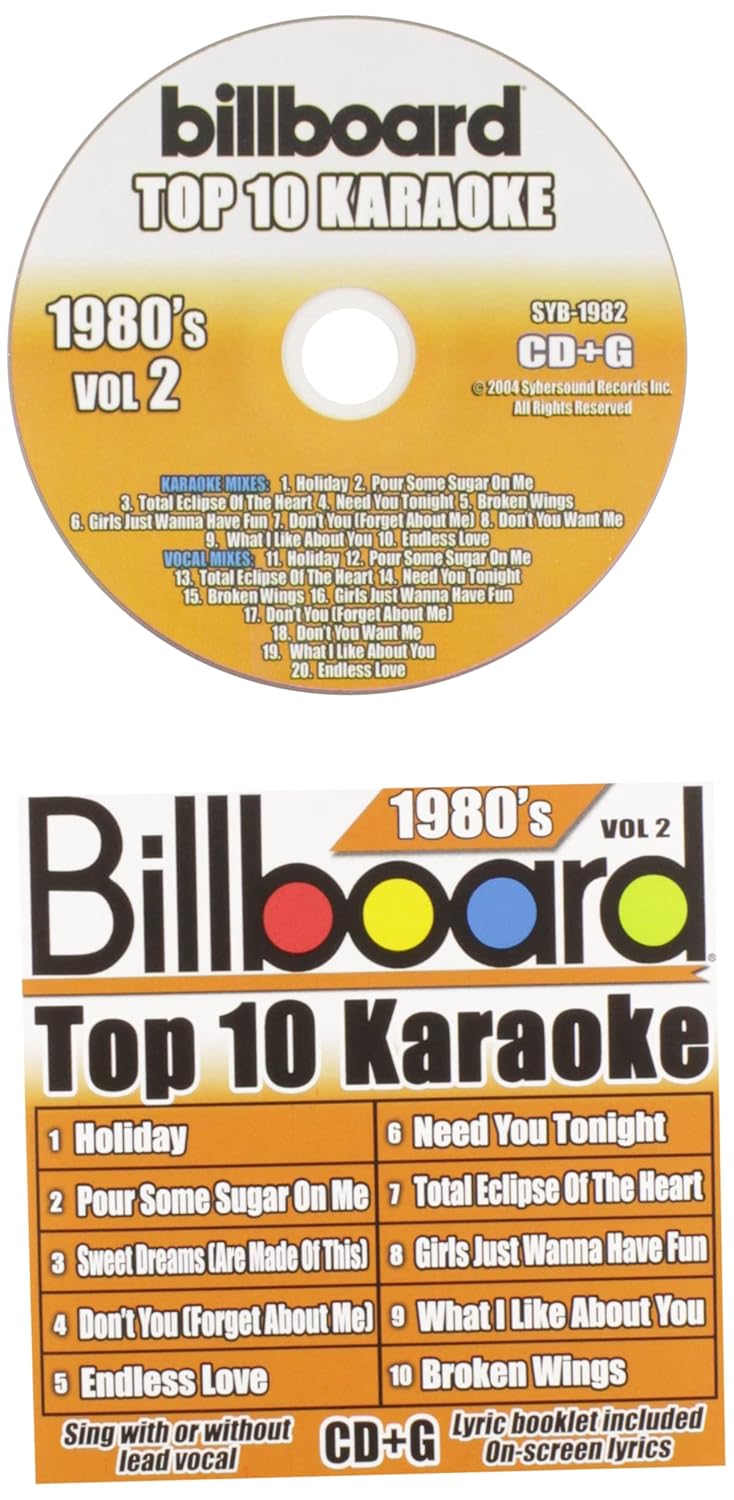 Billboard Top 40 Karaoke: 1980'S Box Set / Various