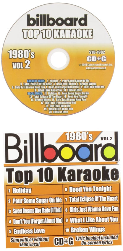 Billboard Top 40 Karaoke: 1980'S Box Set / Various