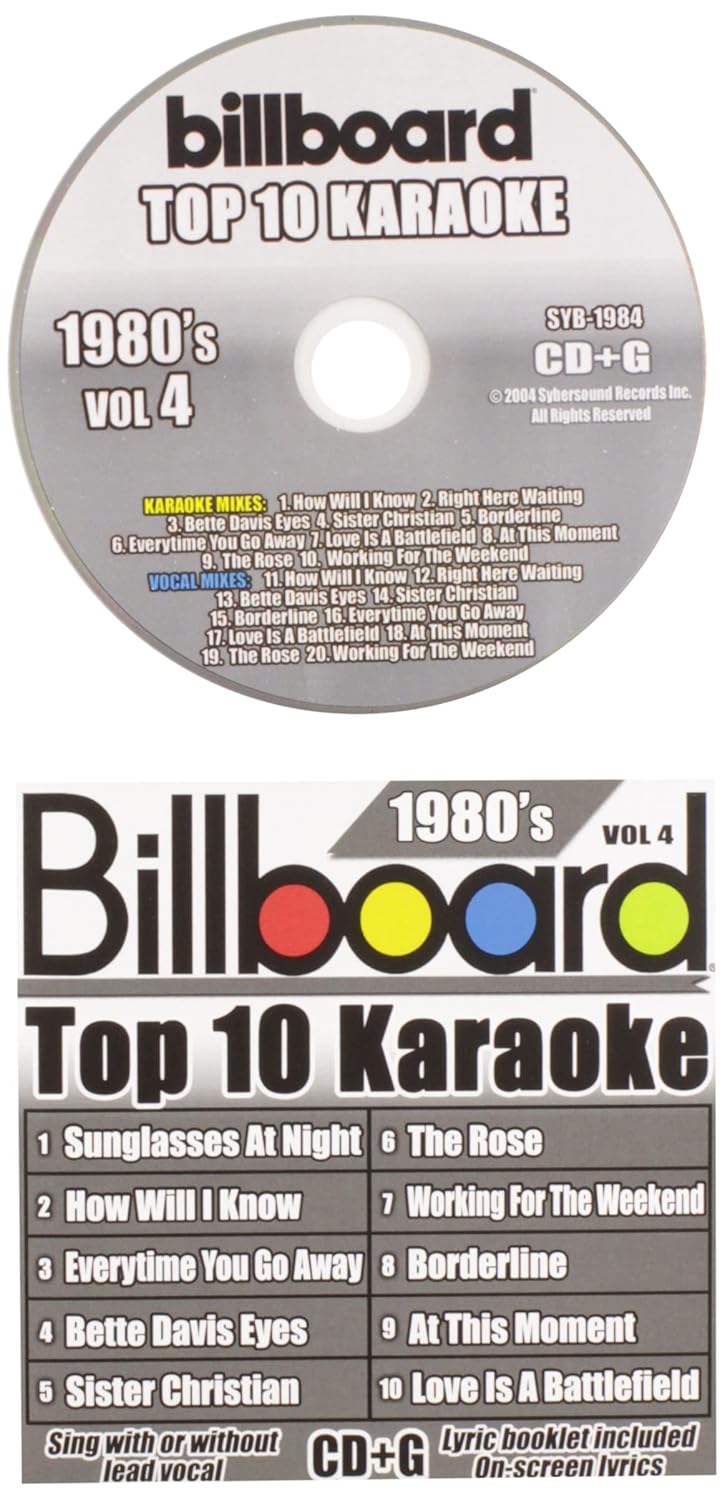 Billboard Top 40 Karaoke: 1980'S Box Set / Various