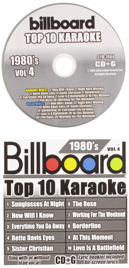 Billboard Top 40 Karaoke: 1980'S Box Set / Various