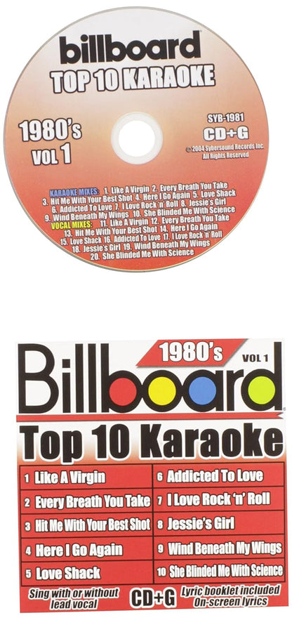Billboard Top 40 Karaoke: 1980'S Box Set / Various