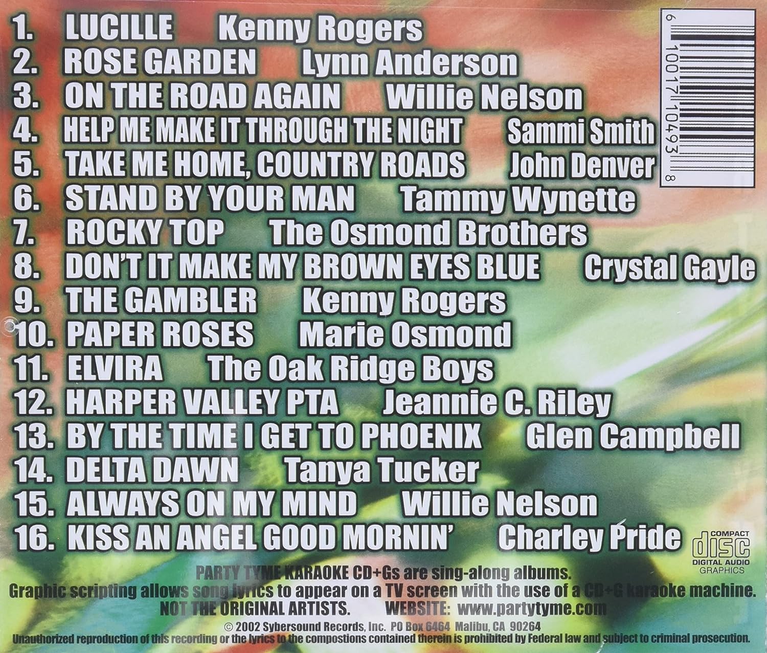 Party Tyme Karaoke: Country Classics