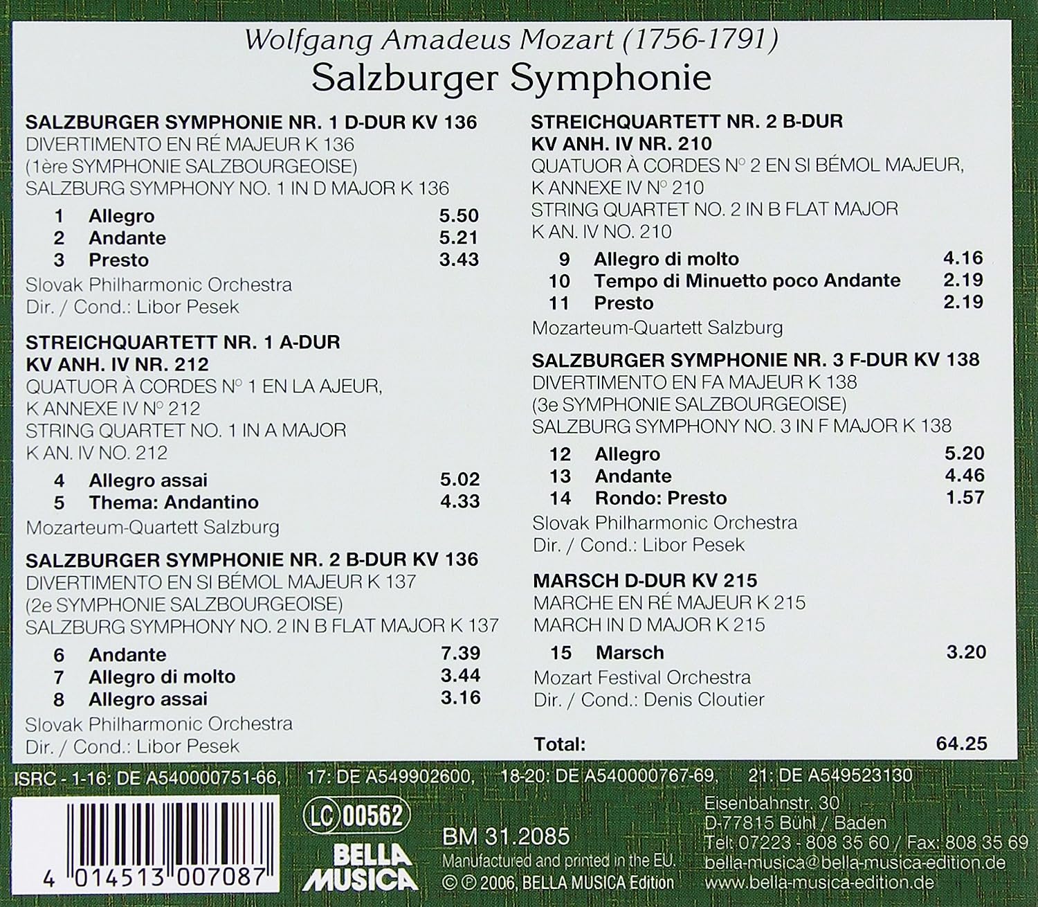 Salzburg Symphonies