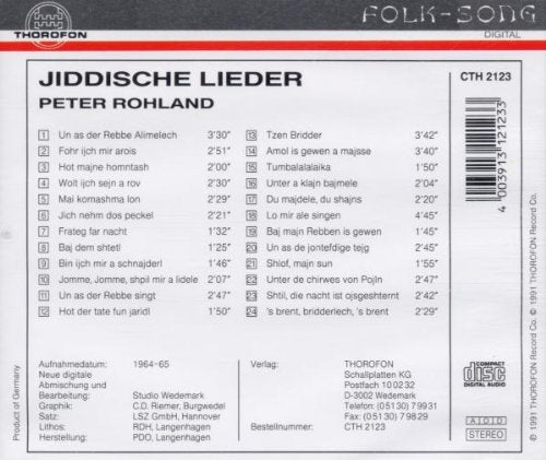 Jiddische Songs