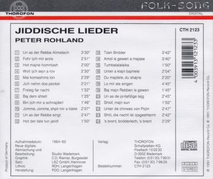 Jiddische Songs
