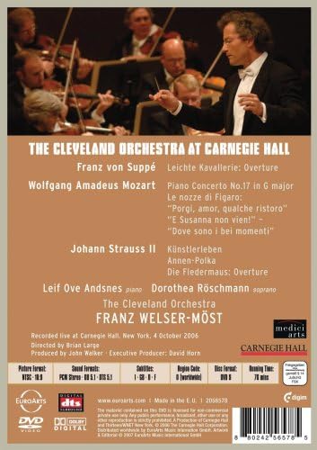 The Cleveland Orch At Carnegie Hall