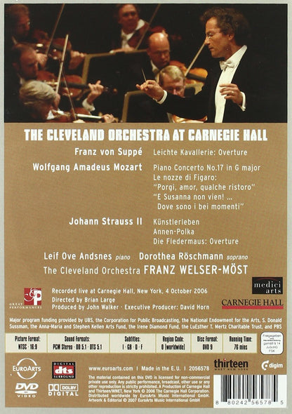 The Cleveland Orch At Carnegie Hall