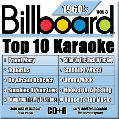 Billboard Top 10 Karaoke: 1960's 3