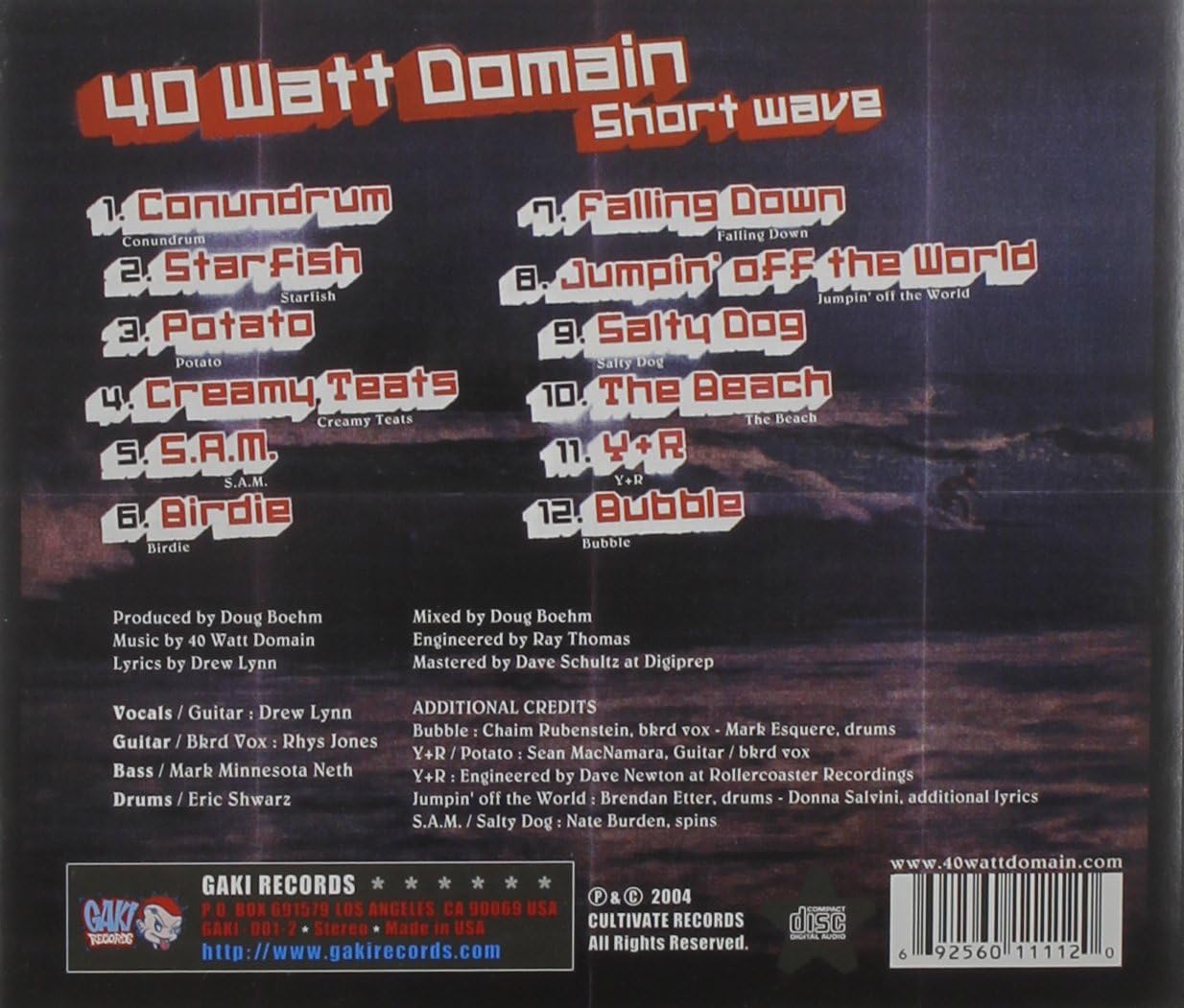 40 Watt Domain - Short Wave