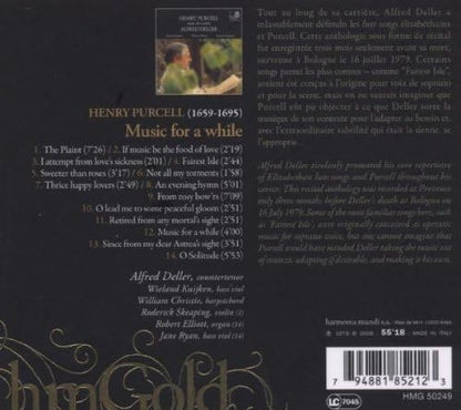 Music for a While (Christie, Kuijken, Deller)