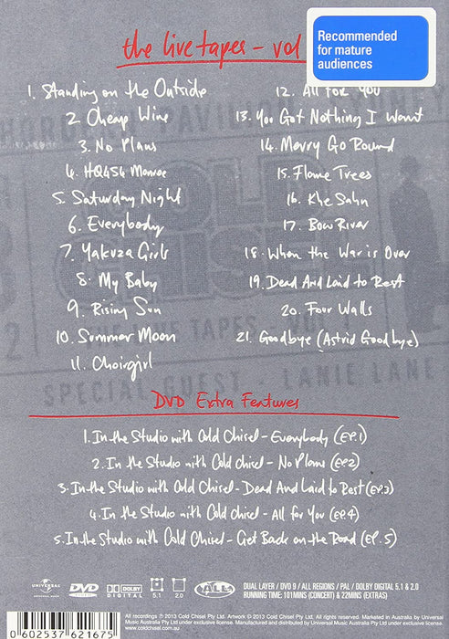 Cold Chisel - The Live Tapes Vol. 1: Live At The Hordern Pavilion, April 18, 2012