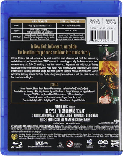 Led Zeppelin - The Song Remains the Same