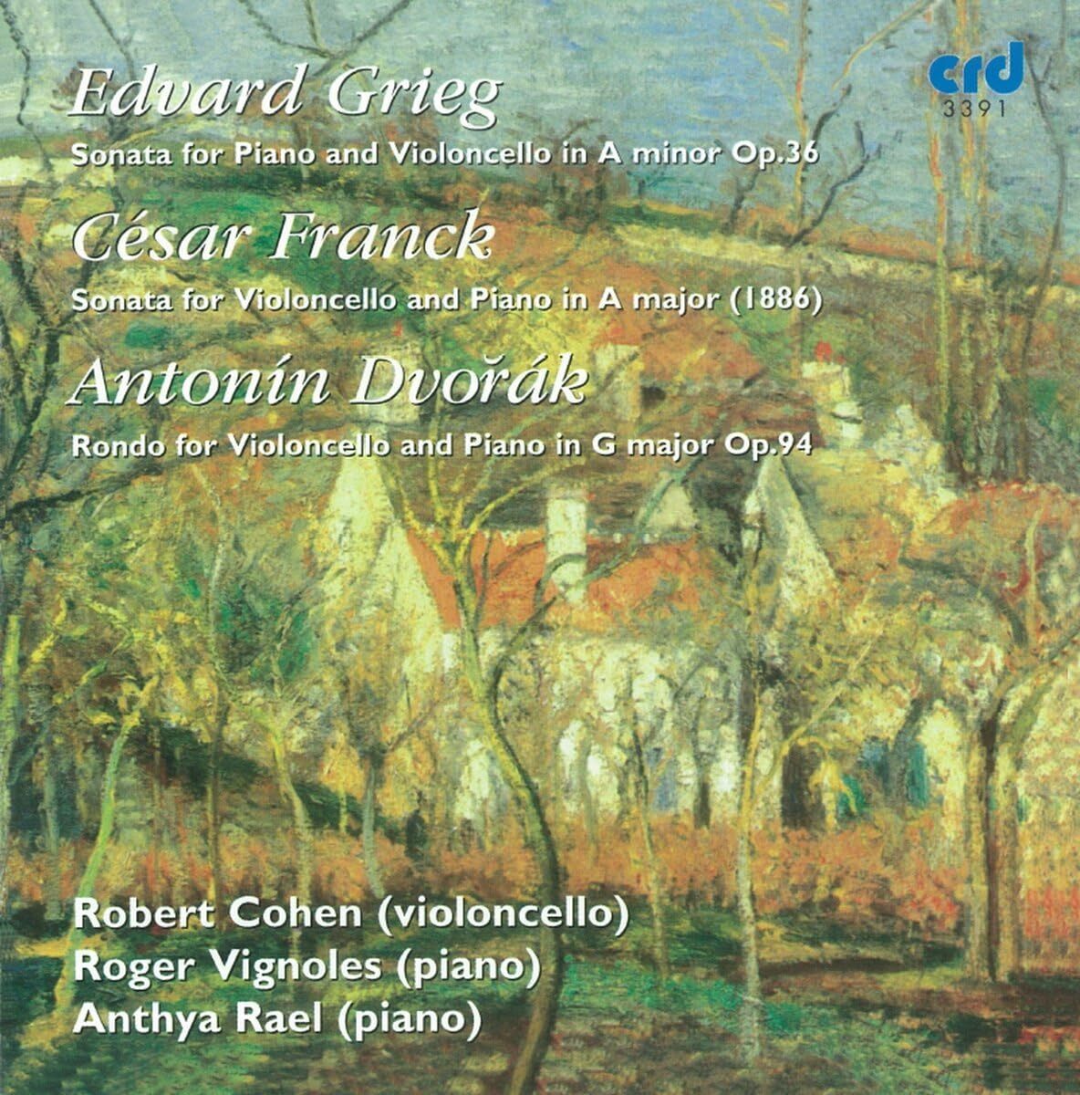 Edvard Grieg: Sonata for Piano and Violoncello in a Minor, Op. 36