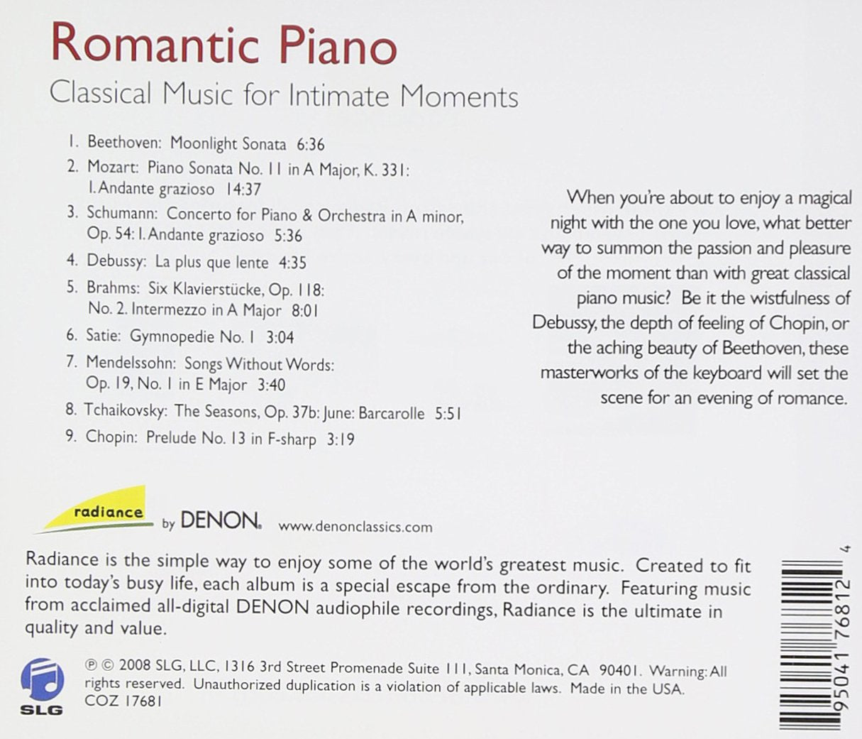 Romantic Piano