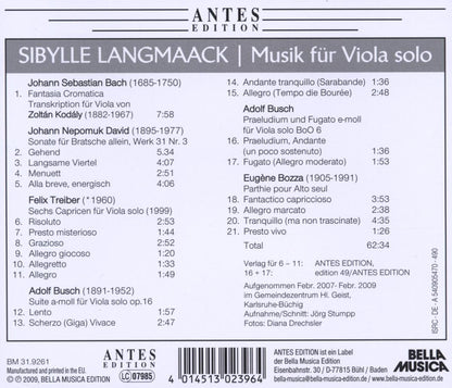 Musik for Viola Solo