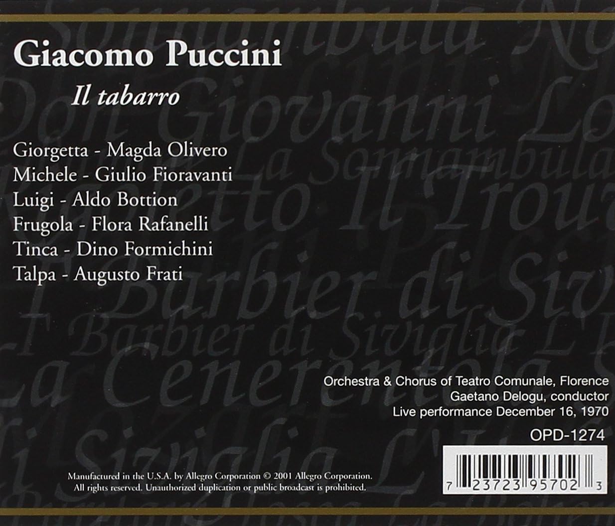 Il Tabarro