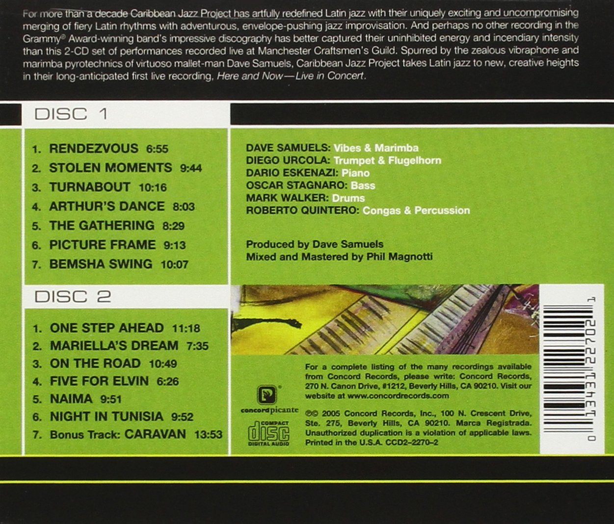 Here And Now - Live In Concert