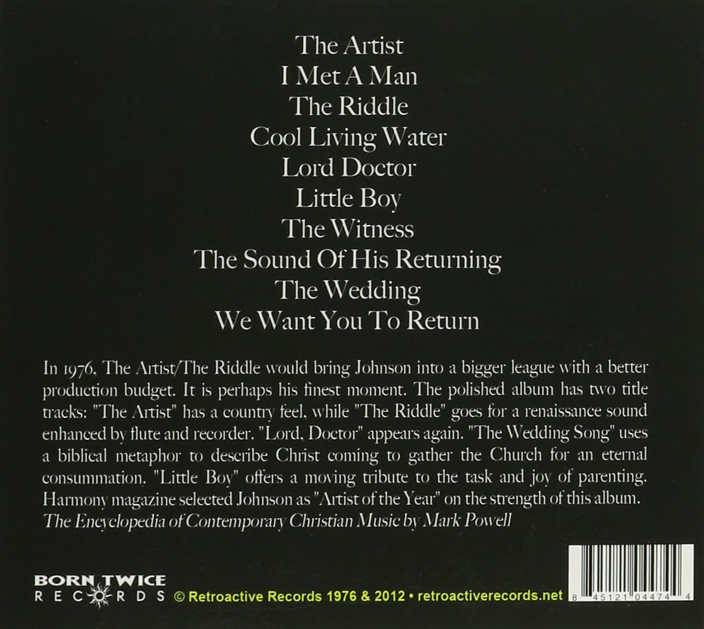 The Artist/The Riddle