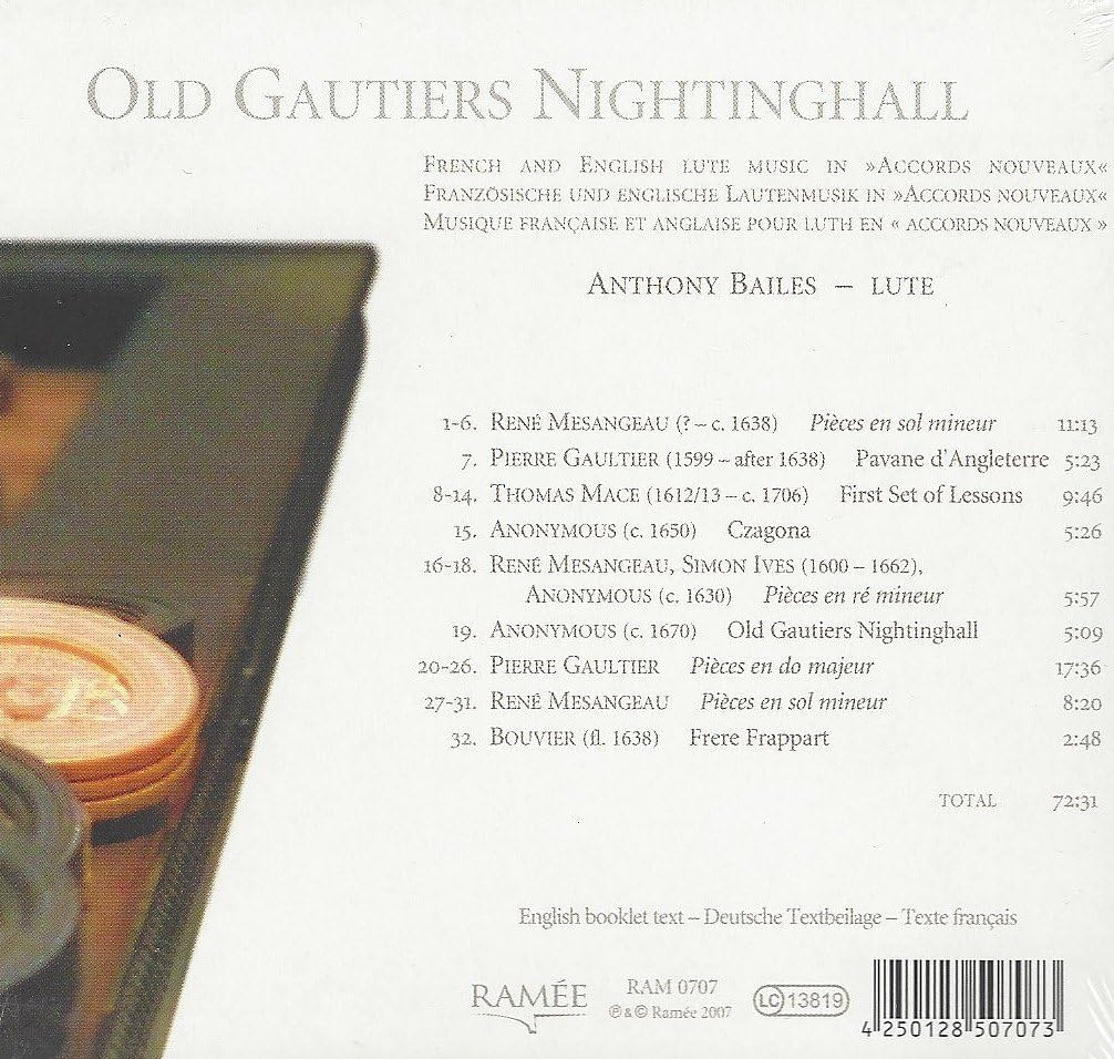 French and English Lute Music (Bailes)