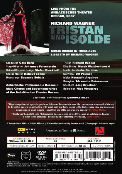 Wagner - Tristan Und Isolde (Berg)  (NTSC)