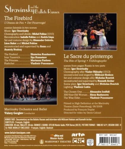 Stravinsky and the Ballet Russes: The Firebird/The Rite Of...