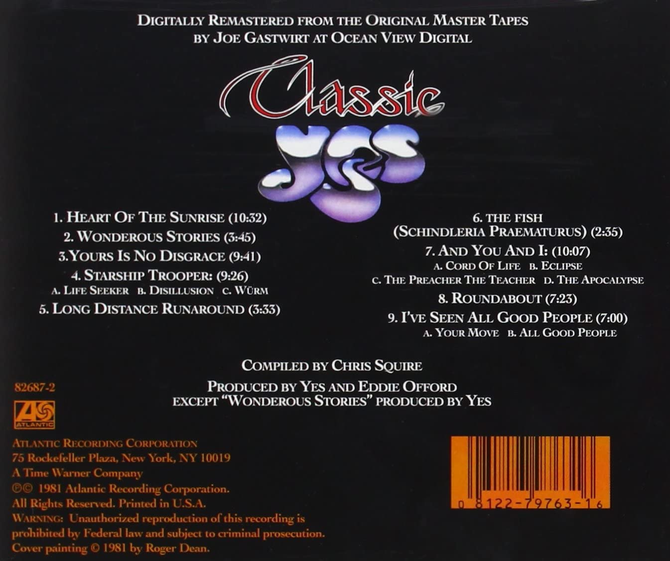 Classic Yes