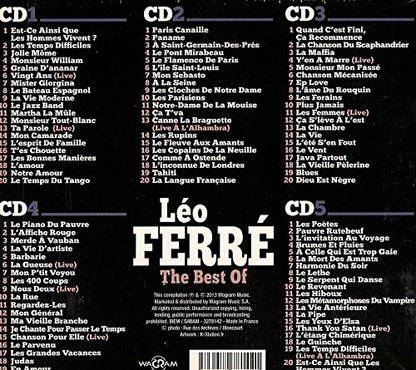 The best of Léo Ferré