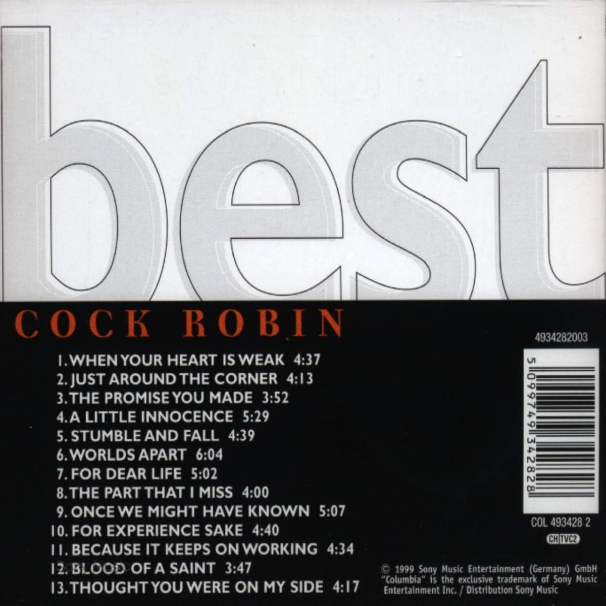 Cock Robin - Simply The Best