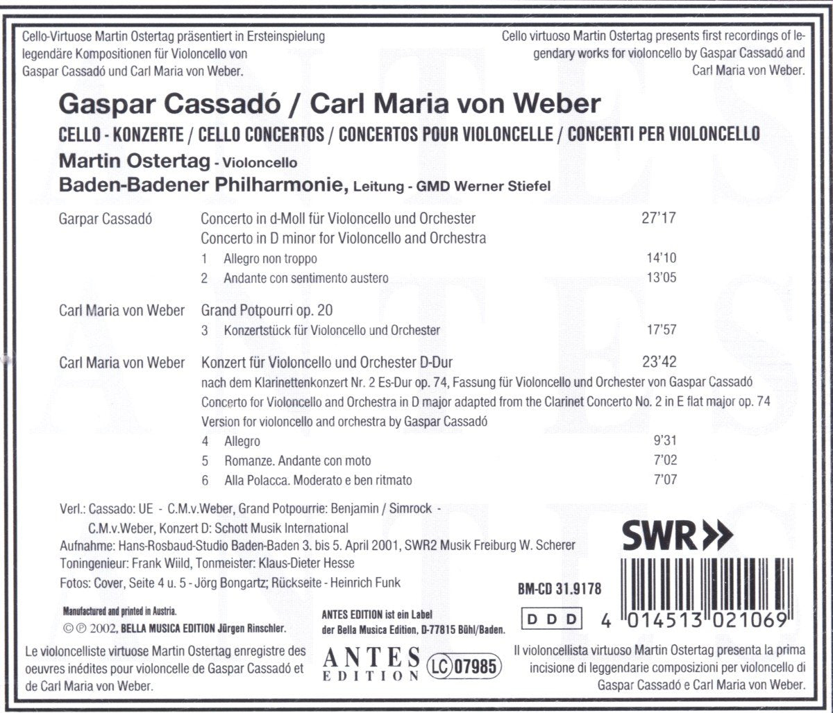 Cello Concertos
